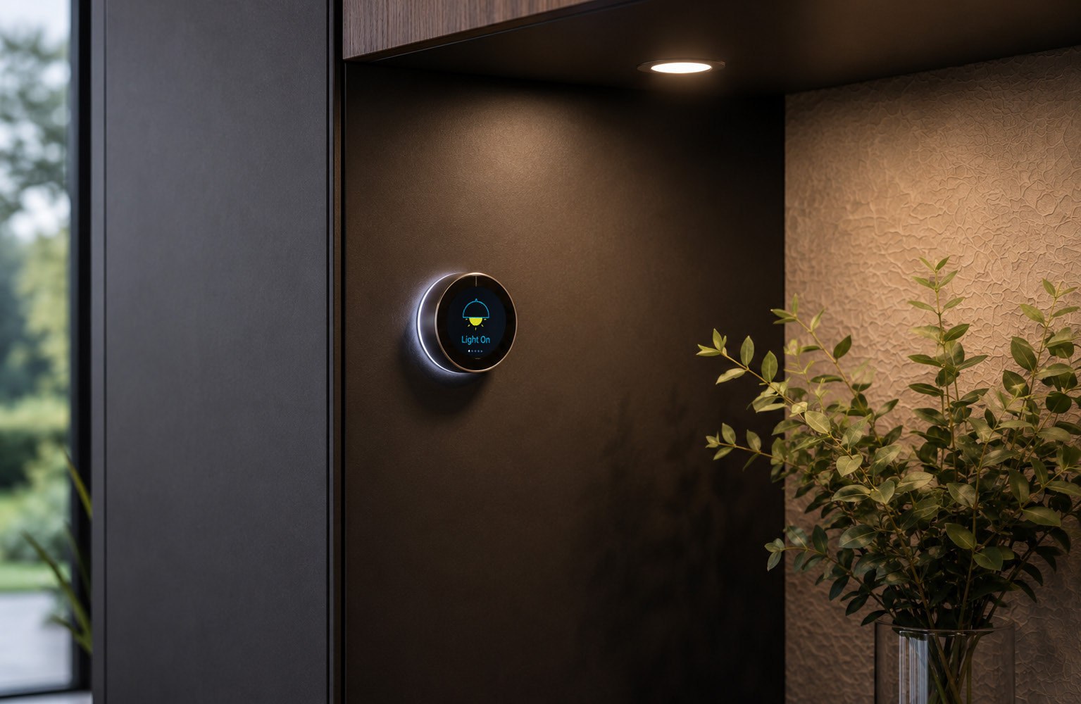Smart-Link Knob Drehregler an der Wand