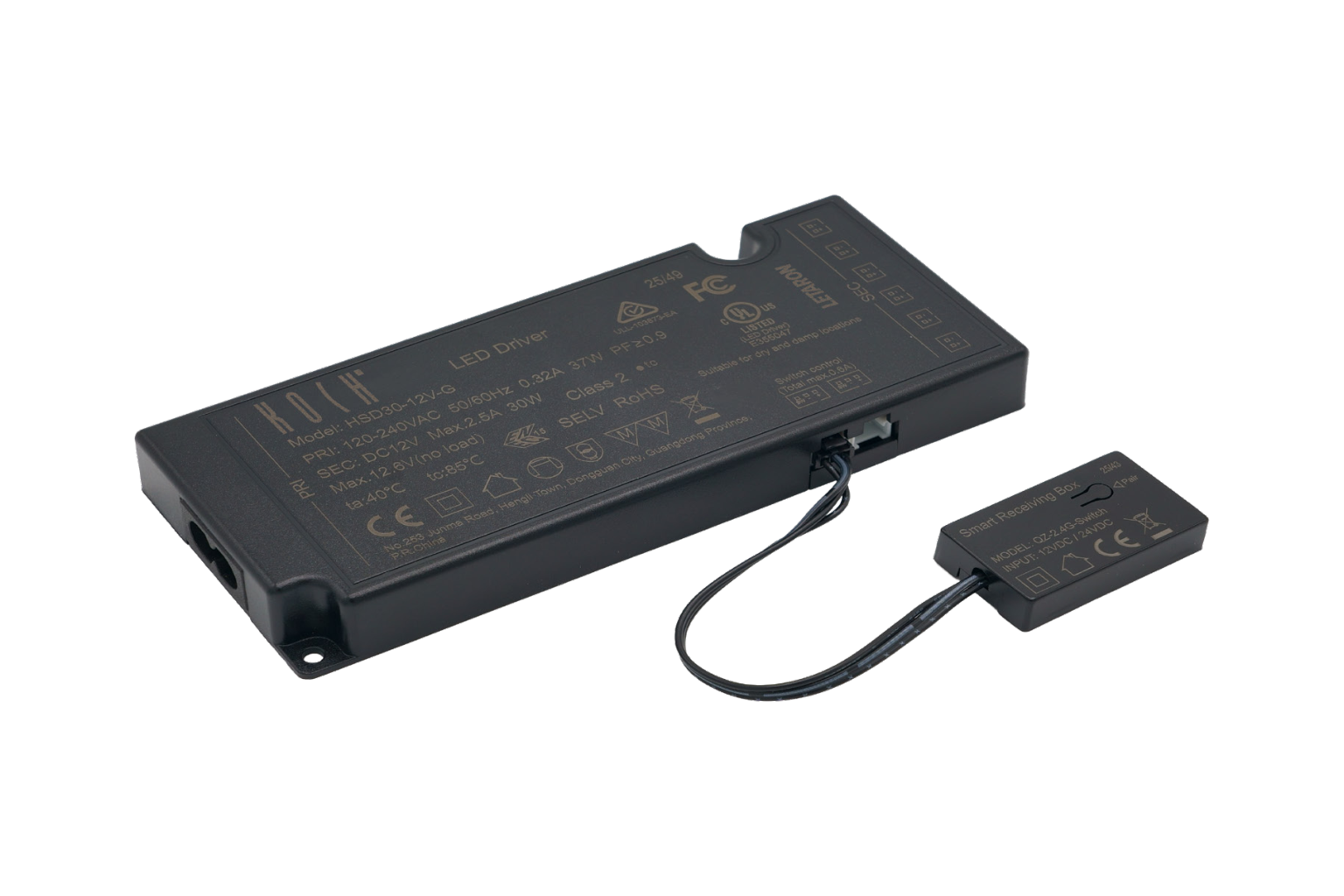 Smart-Link Receiver am Smart-Link LED Driver