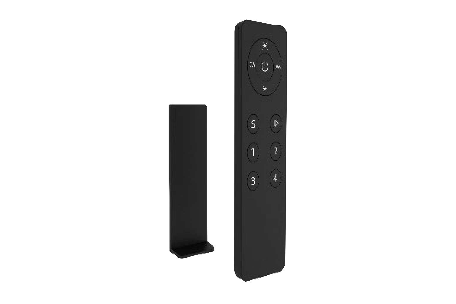 rangeX Zigbee Handsender mit Wandhalter