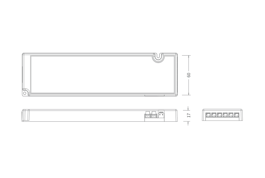 Maßzeichnung Smart-Link LED Driver