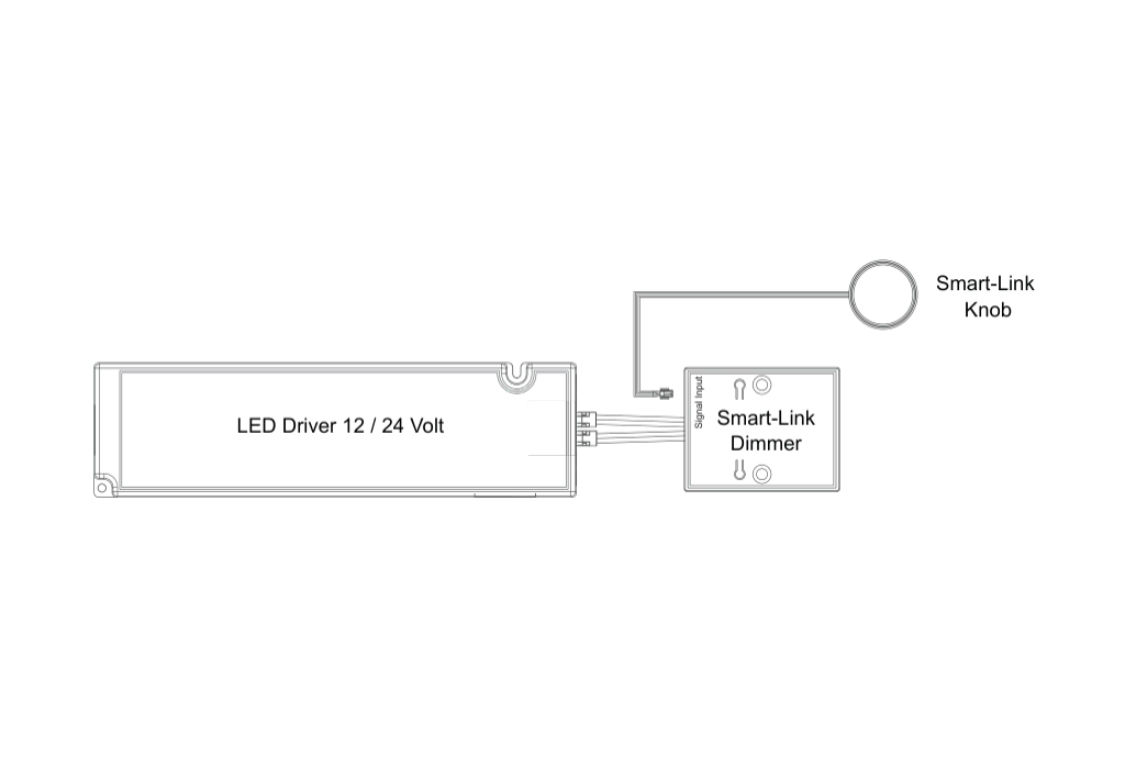 Anschlussdiagramm Smart-Link Knob
